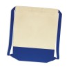 Cotton Drawstring Backsacks Royal Blue
